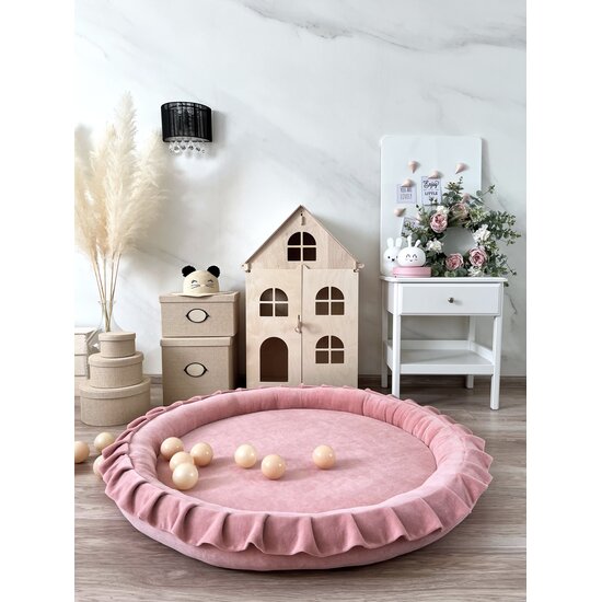 Moje Moje | Soft Velvet Play Nest - Pink