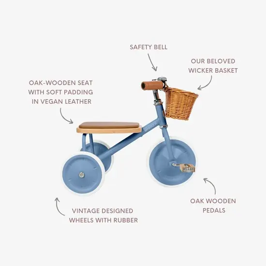 Banwood | Dreirad Trike Vintage Blue