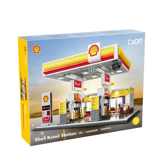 CaDA CaDA | Building Series - Shell Retail Station 1309 pièces