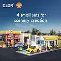 CaDA CaDA | Building Series - Shell Retail Station 305 Stuks