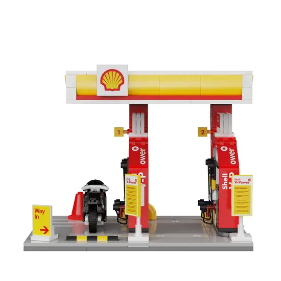 CaDA CaDA | Building Series - Shell Retail Station 305 Stuks