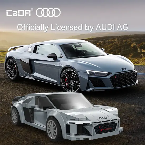CaDA CaDA | 1:24 Car Series - Audi R8 Coupé  2019 199 Stuks Schaal 1:24