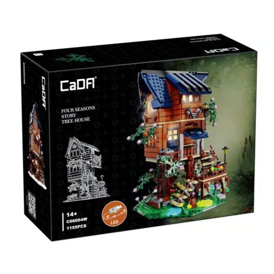 CaDA CaDA | Building Series - Four Seasons Story Tree House 1155 Stuks