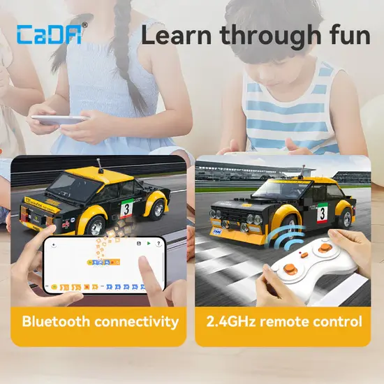 CaDA CaDA | 1:20 Smart Chassis - Fiat Abarth 131 216 Stuks Schaal 1:20