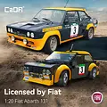 CaDA CaDA | 1:20 Smart Chassis - Fiat Abarth 131 216 Stuks Schaal 1:20