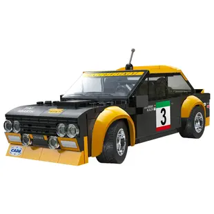 CaDA | 1:20 Smart Chassis - Fiat Abarth 131 216 Teile Maßstab 1:20