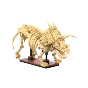 CaDA | Creative Series - Dinosaur Fossils Triceratops 272 pièces