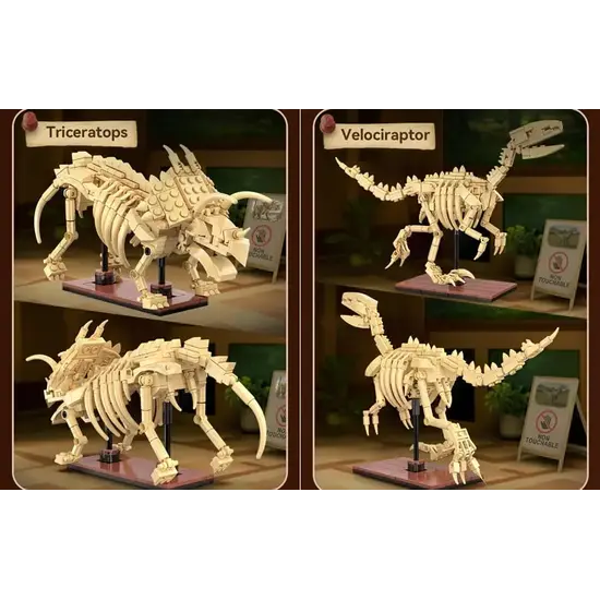 CaDA CaDA | Creative Series - Dinosaur Fossils Triceratops 272 pieces