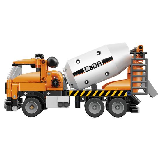 CaDA CaDA | Construction Series - MiNi Engineering Mixer Truck 368 Pieces