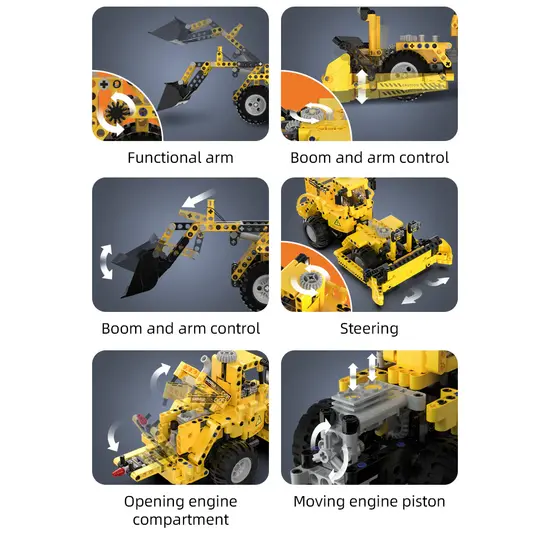 CaDA CaDA | Construction Series - Excavator 467 Teile