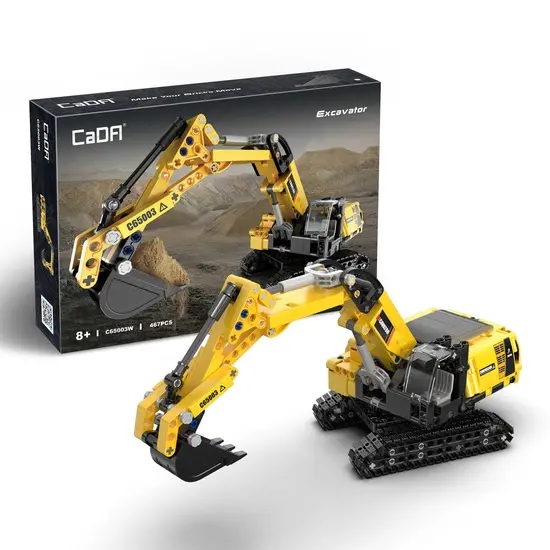 CaDA CaDA | Construction Series - Excavator 467 Pieces