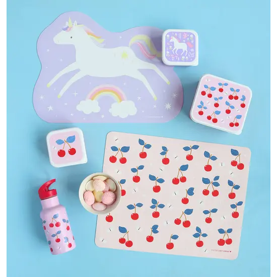 A Little Lovely Company A Little Lovely Company | Tischset Jumping Unicorn