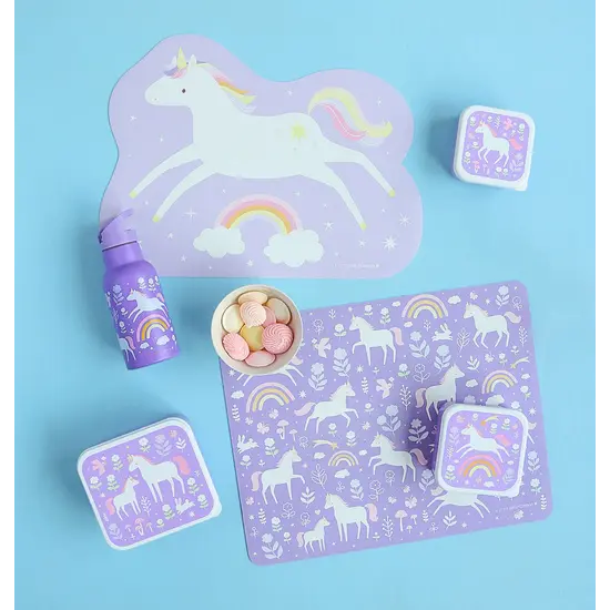 A Little Lovely Company A Little Lovely Company | Set de table Jumping unicorn