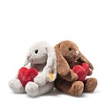 Steiff Steiff | Hoppie Rabbit Love 16 cm Light Grey