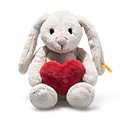 Steiff Steiff | Hoppie Rabbit Love 16 cm Light Grey