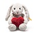 Steiff Steiff | Hoppie Rabbit Love 16cm Light Grey