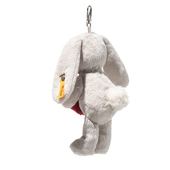 Steiff Steiff | Pendant Hoppie Rabbit Love 15cm Light Grey