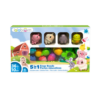 Lalaboom | Farm 4 Animals 41 Pieces