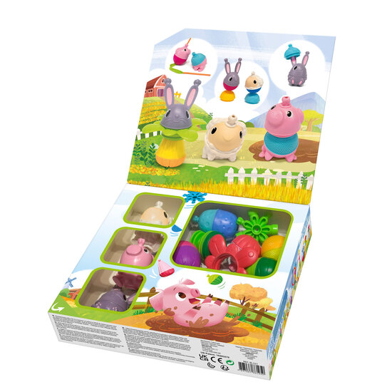 Lalaboom Lalaboom | Farm Gift Box 25 Pieces