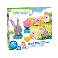 Lalaboom Lalaboom | Boîte cadeau ferme 25 pièces