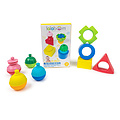 Lalaboom Lalaboom | Shapes and Educational Beads, 12 Pieces