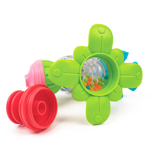 Lalaboom Lalaboom | Rain Tube and Educational Beads, 7 Pieces