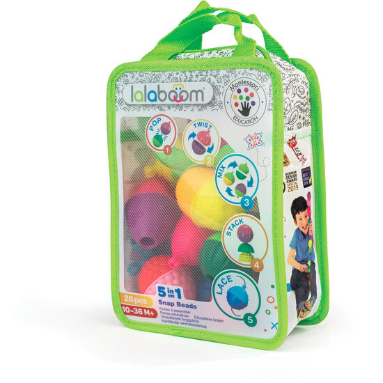 Lalaboom Lalaboom | Perles éducatives et accessoires 28 pièces