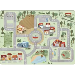 Mats & Joy | Spielteppich Village Fleece 130 x 180 cm