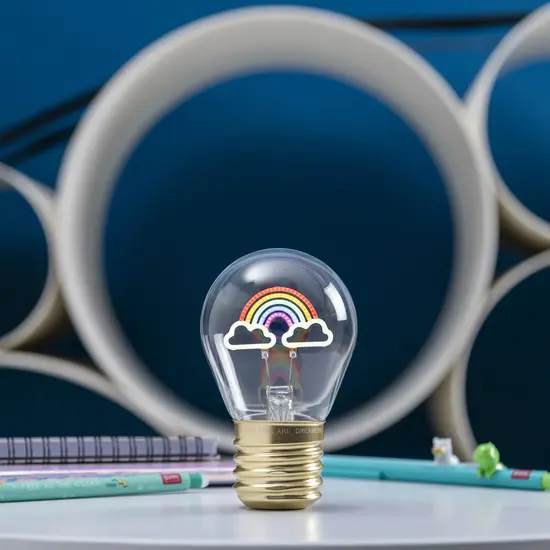 Legami Legami | Lamp Rainbow Table Lamp Incandescent Bulb