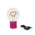 Legami Legami | Lamp Planet Heart Table Lamp Incandescent Bulb