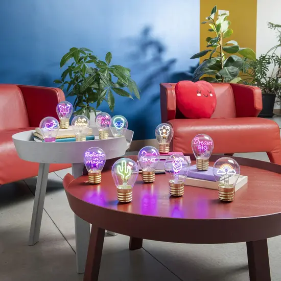 Legami Legami | Lampe Good Vibes Tischlampe Glühlampe