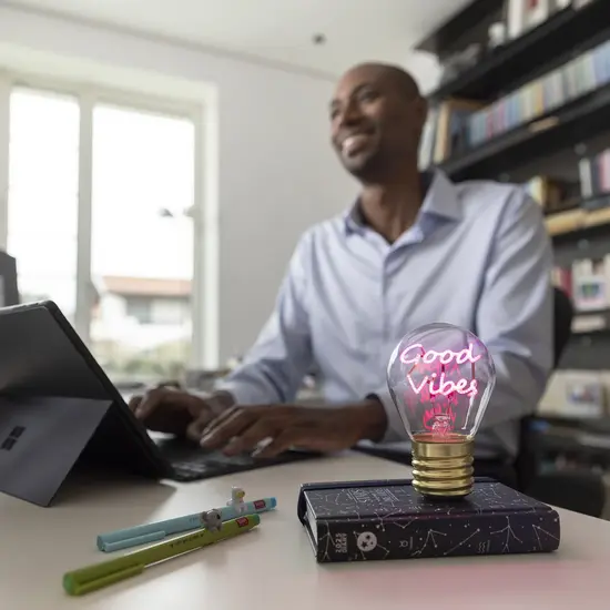 Legami Legami | Lamp Good Vibes Table Lamp Light Bulb