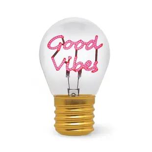 Legami | Lamp Good Vibes Table Lamp Light Bulb