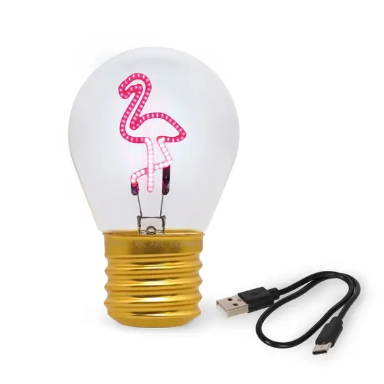 Legami Legami | Lamp Flamingo Table Lamp Incandescent Bulb