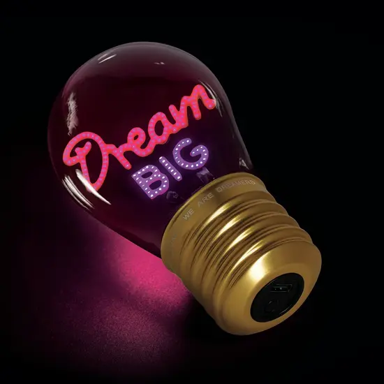 Legami Legami | Lampe Dream Big Lampe de table Ampoule à incandescence