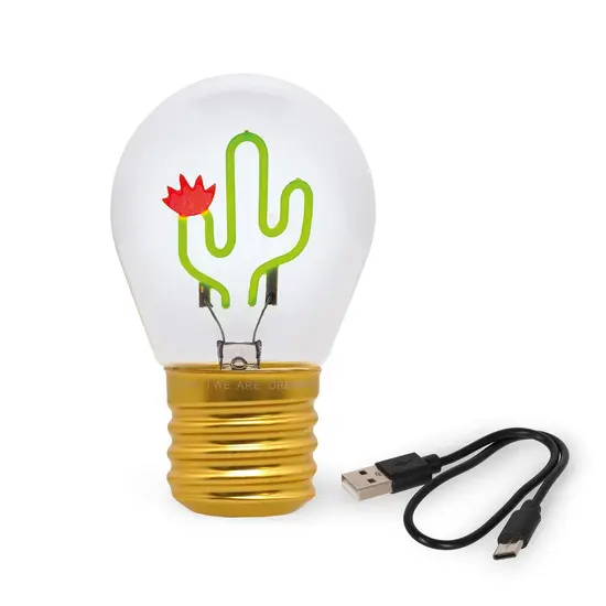 Legami Legami | Lamp Cactus Table Lamp Light Bulb