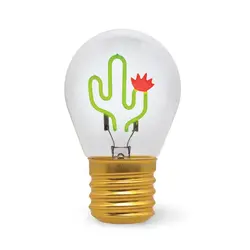 Legami | Lamp Cactus Table Lamp Light Bulb