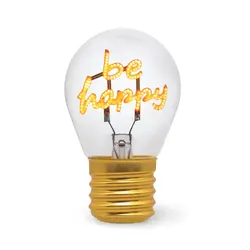 Legami | Lamp Be Happy Table Lamp Light Bulb