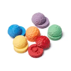 OchOch | Little Storytellers Rock Set Rainbow Sliced