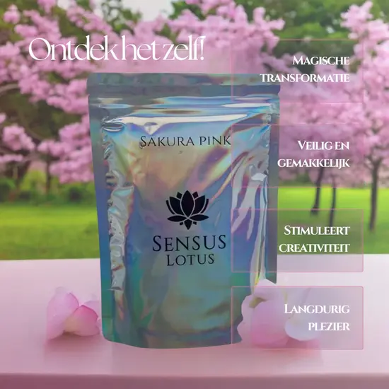 Sensus Lotus Sensus Lotus |  Sakura Pink Badpoeder 60gr