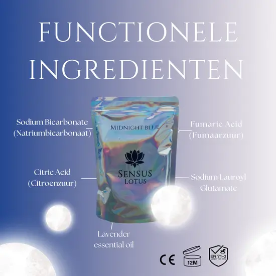 Sensus Lotus Sensus Lotus |  Midnight Blue Badpoeder 60gr
