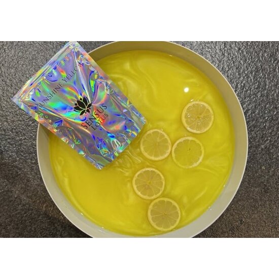 Sensus Lotus Sensus Lotus | Sunshine Yellow Poudre pour le bain 60 g