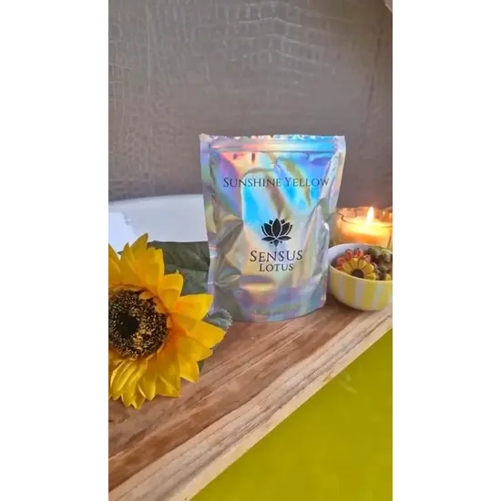 Sensus Lotus Sensus Lotus | Sunshine Yellow Badepulver 60 g