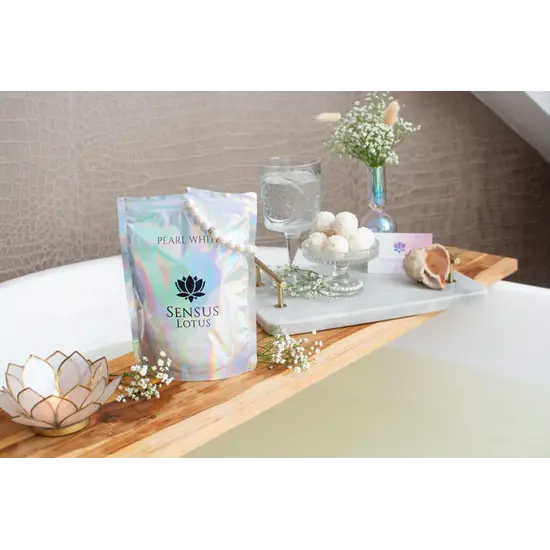 Sensus Lotus Sensus Lotus | Pearl White Badepulver 60 g