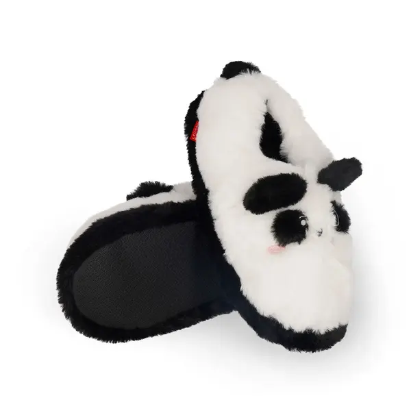 Chaussons Cosy Slippers Legami - Modèle Kitty - Taille 39-41 - Semelle Caoutchouc - Lavable En Machine