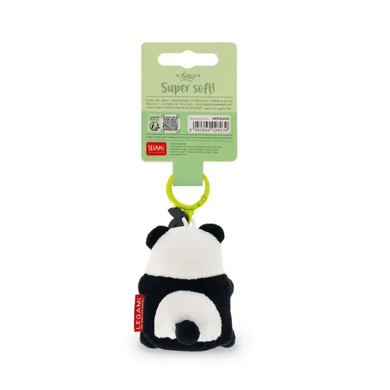 Legami Legami | Panda Plüsch-Schlüsselanhänger - Tiny Super Soft!