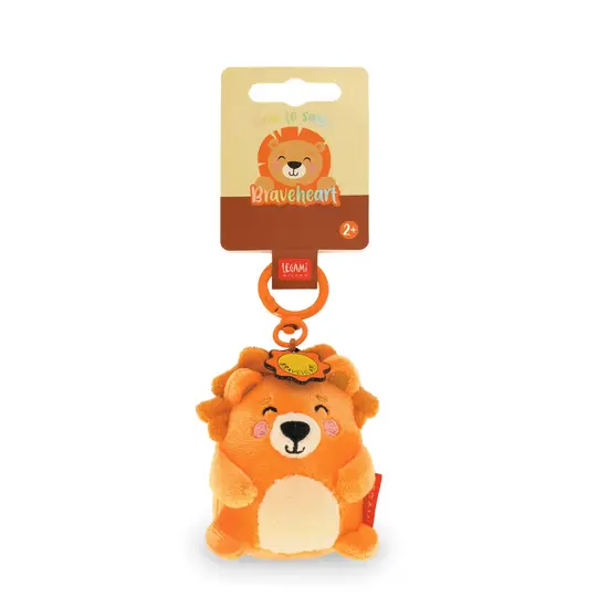 Legami Legami | Lion Pluche Sleutelhanger - Tiny Super Soft!