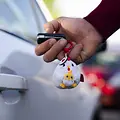 Legami Legami | Hen Plush Key Ring - Tiny Super Soft!