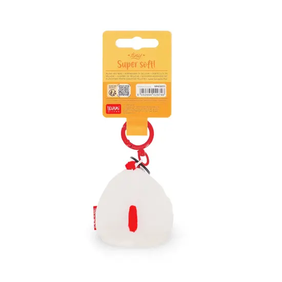 Legami Legami | Hen Plush Key Ring - Tiny Super Soft!