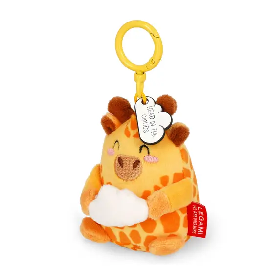 Legami Legami | Giraffe Plush Key Ring - Tiny Super Soft!